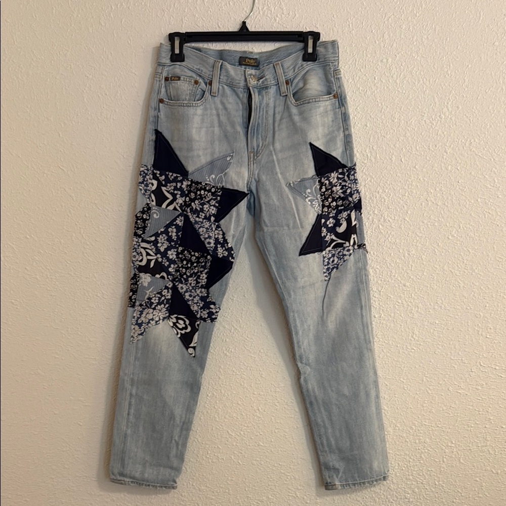 Polo Ralph Lauren Avery Boyfriend Light Blue Jeans